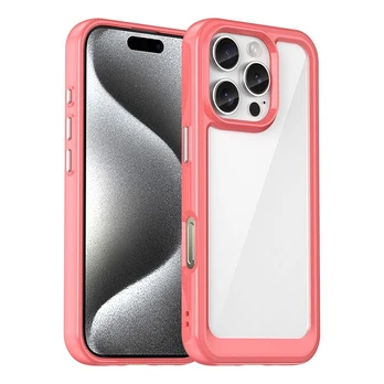 „Operer Space“ dėklas su geliniu rėmeliu, skirtas „iPhone 16 Pro“ – raudonas