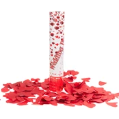 Konfeti Hearts, raudona, 30 cm kaina