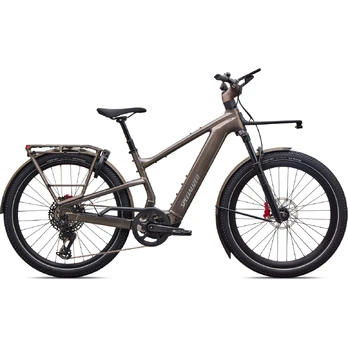 Specialized Turbo Vado 3 EVO 6.0 elektrinis dviratis | Gloss Warm Smoke Metallic - Satin Brushed Chrome, M