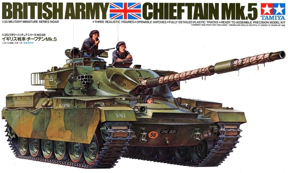 Tamiya - British Chieftain Mk.V Tank, 1/35, 35068