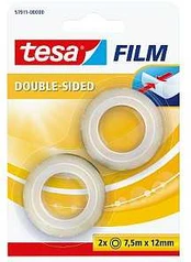 Tesa Doppelseitiges Klebeband 7,5m x 12mm