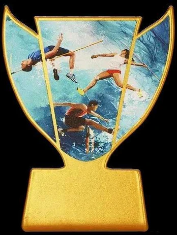 Detal Trofeum metalowe - Lekkoatletyka