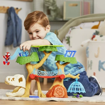 Hasbro Spidey and his Amazing Friends Playset Dino Webs Treehouse