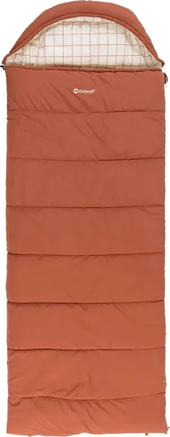 Outwell 230501 sleeping bag Adult Semi-rectangular sleeping bag Polyester Red
