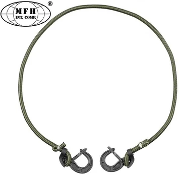 Max-fuchs elastinės virvės su kabliais 100 cm Žalios (30450B)