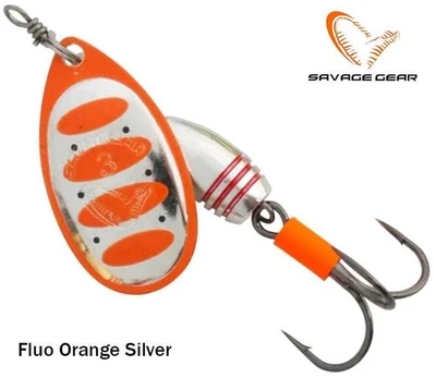 Savage gear sukriukė Rotex Fluo Oranžinis Sidabrinis