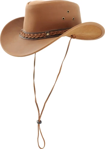 Kepurė Origin Outdoors Leather Hat 'Cattleman'