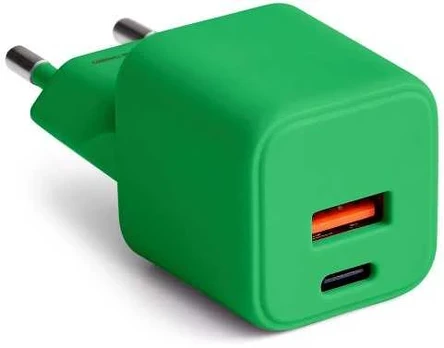COLORUM wall charger USB-A + USB-C PD 30W CLS30-AC-04 xGreen
