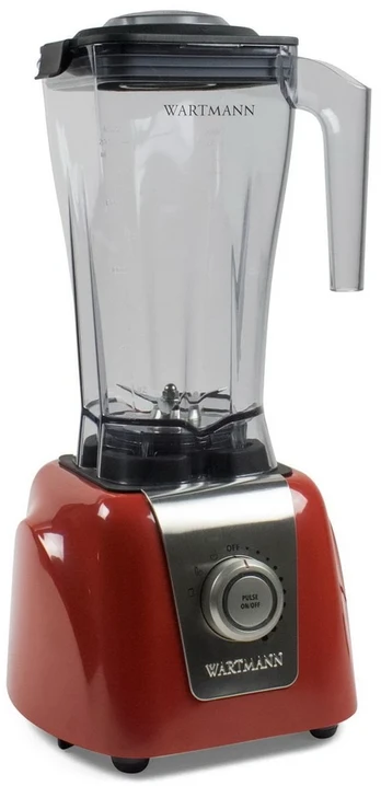 Blenderis Wartmann® WM-1807 High Speed Tritan, Raudonas