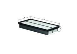 Oro filtras MAHLE LX809 kaina