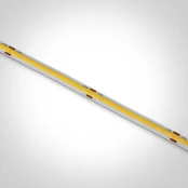 8W/m lanksti COB LED juosta, 24V, 3000K, 5m ritė kaina
