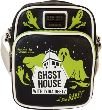 Loungefly Beetlejuice 2 Ghost House shoulder bag