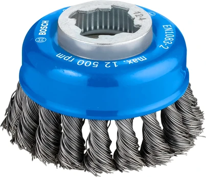 Pintos vielos šepetys iš plieno BOSCH X-LOCK, 65 mm, 0,35 mm