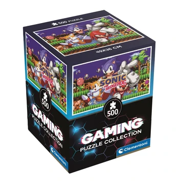 Dėlionė Clementoni CLE puzzle 500 Cubes Sonic Classic 35807