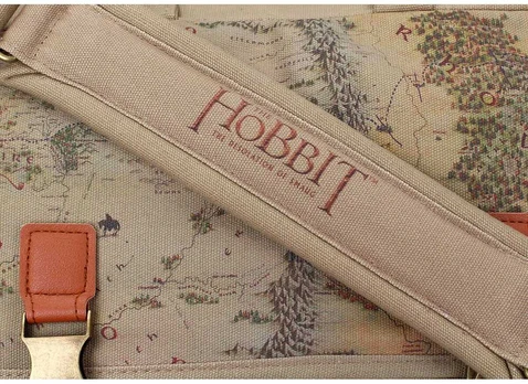 Sd Toys Hobbit Map fabric shoulder bag