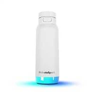 HidrateSpark PRO 2 chytrá lahev s brčkem, 950 ml, bílá