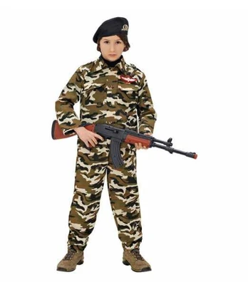 Widmann Soldat kostume til drenge