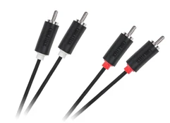 2RCA-2RCA kabelis 1.8 m Cabletech standartas kaina