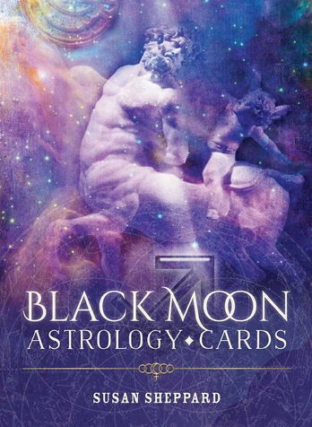 Juodas Moon Astrology orakulo Kortos