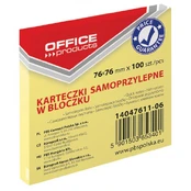 Lip.lapeliai 76x76/100 gels OFFICE produc kaina