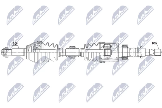 Pusašis NTY NPW-NS-094