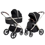 2in1 vežimėlis Carrello Vector, Pearl black kaina