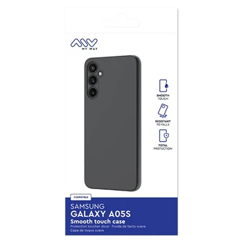 My Way Samsung Galaxy A05s Smoothie TPU dėklas Black