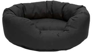 Dexas Paw Love - Hundeseng - Oval (Small) - Sort