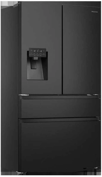 Hisense RF728N4SBFE side-by-side šaldytuvas Freestanding 560 L E Juodas