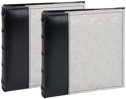Album B 10x15/200MS Flower-5 BP, silver 2pcs