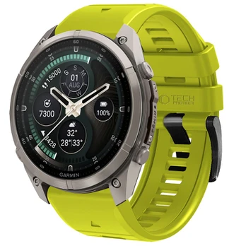 TECH-PROTECT silikoninis GARMIN FENIX 5 / 6 / 6 PRO / 7 / 8 / 8 PRO / E / 9 / 9 PRO (47 MM) VOLT LIME