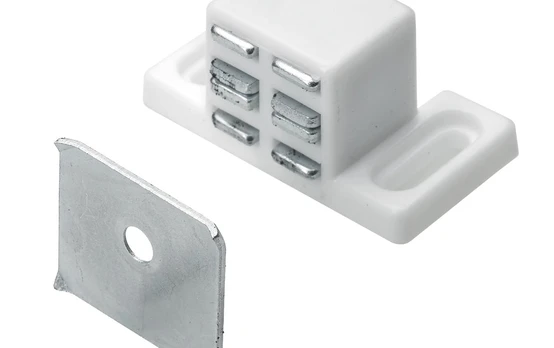 Baldinis magnetas HETTICH, 4 vnt., baltos sp., 9266560