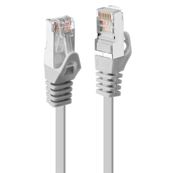 Lindy Patchcable Cat5e F / UTP pilkas 1,00m