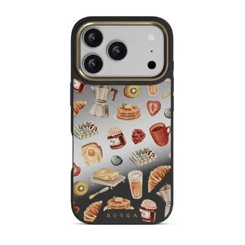 Sunny Side Up - iPhone 17 Pro Case, Elite Mirror Dark (MagSafe) / Gold