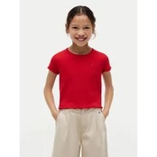 Tommy Hilfiger Marškinėliai Essential KG0KG08590 Raudona Regular Fit