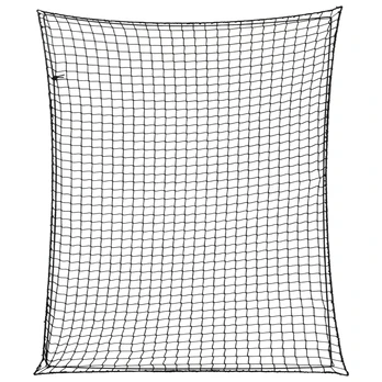 Priekabos tinklas su elastine virve, juodas, 3,5x3m, PP