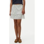 Vero Moda Mini sijonas Trine 10342736 Balta Regular Fit