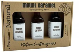 Mount Caramel – Syrup Set 3 × 100 ml – Chocolate · Cinnamon · Gingerbread