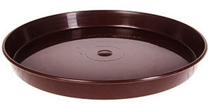 Vazono padėkliukas Form Plastic, plastikinis, Ø 28 cm, ruda sp.