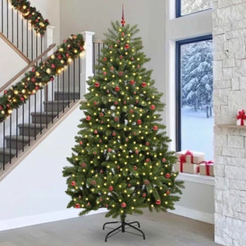 Dirbtinė Kalėdų eglutė 300 cm 300 LED Šilta balta Žalia