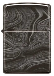 Žiebtuvėlis Zippo Marble Pattern Design 49812, juoda kaina