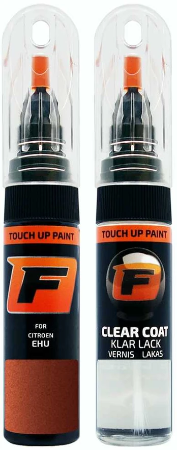 Firanto CITROEN EHU - CALENDULA Dažų korektorius įbrėžimų taisymui + Lakas 15 ml