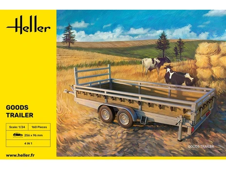Heller - Goods Trailer, 1/24, 80778