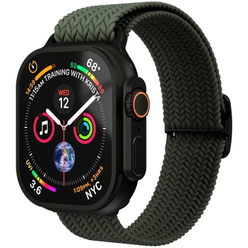 Woven Loop 40, 41, 42mm One Size, Olive Black | AWS00195