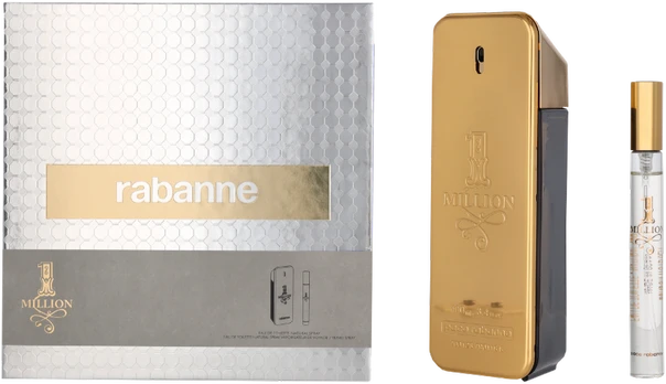 K4 Paco Rabanne 1 Million EDT 100ml + 10ml Mini Size Box
