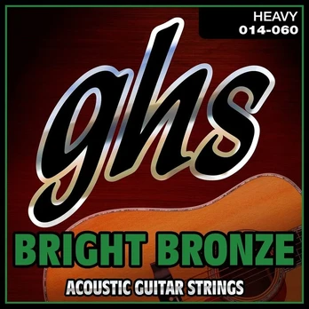 Ghs Bb 50 H Bright Bronze akustinės gitaros stygos