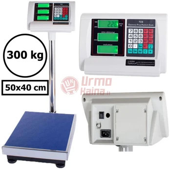 Platforminės svarstyklės 3001BM (300 kg 50x40)
