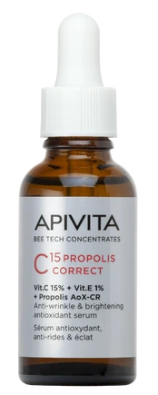 APIVITA, C15 PROPOLIS CORRECT veido serumas, 30ml kaina