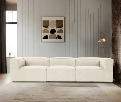 3 vietų sofa Fora 3 - Ecru