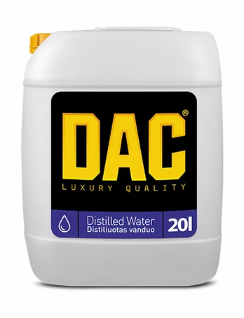 Distiliuotas vanduo D.DANUSIO KF DAC DISTILLED WATER 20L